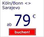 K&ouml;ln Bonn-Sarajevo ab 79 Euro