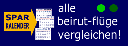 Beirut-Fl&uuml;ge ab 159 Euro
